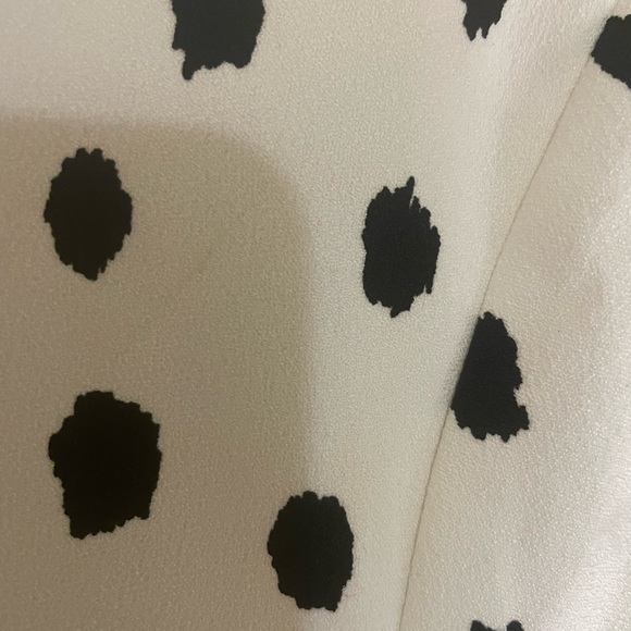 Polka Dot blouse with bow - Picture 5 of 5